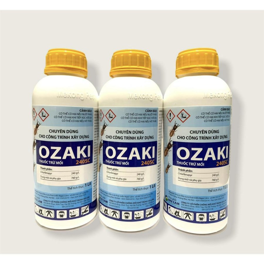 Thuốc trừ mối Ozaki 240SC loại 1 lít